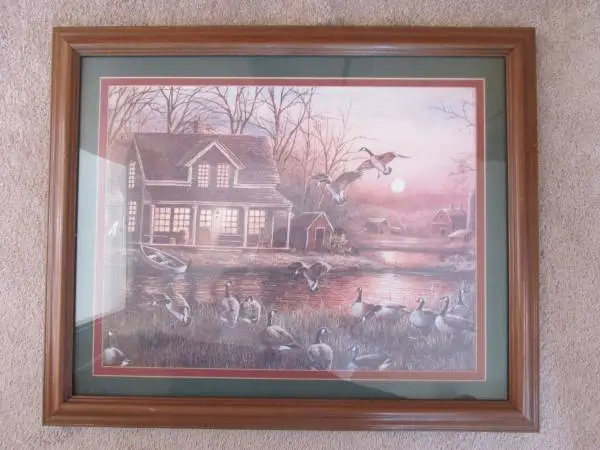 Picture with Geese