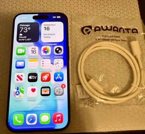 Apple iPhone 15 Pro 1TB Blue Titanium UNLOCKED