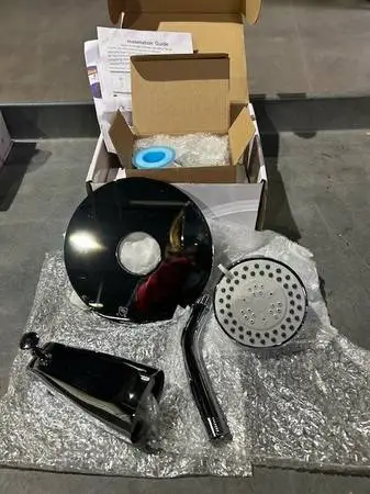 tub and shower faucet set