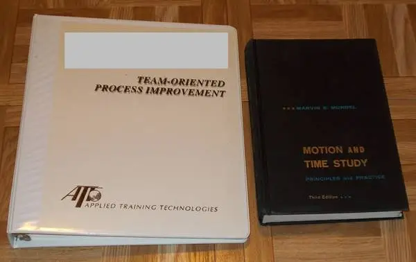 Books on Process Improvement Time & Motion Studies