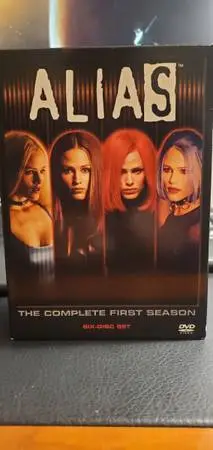 Alias TV DVD complete seasons 1-5