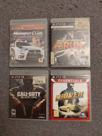 🎮🎮🎮🎮PS3 4-game bundle