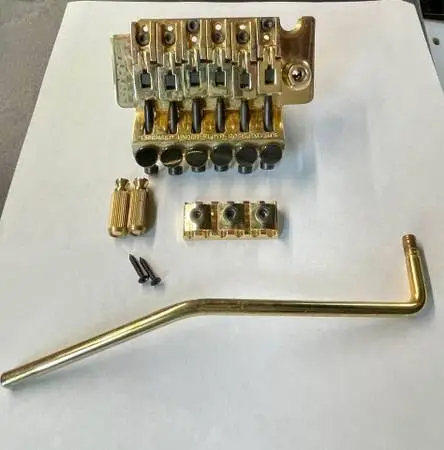 Gold Fernandes Floyd Rose Guitar Tremolo