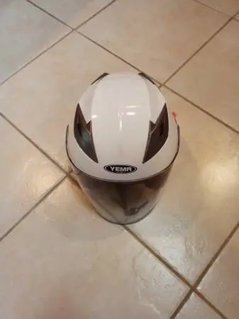 Yema motorcycle Helmet With Face Shield! Only Worn A Few Times!