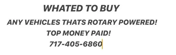 BUYING ANYTHING WITH A ROTARY ENGINE!