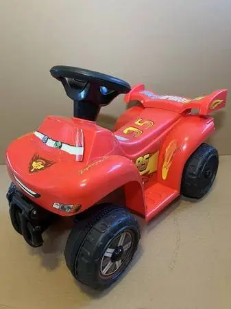 Lightning McQueen Toddler Ride on Quad