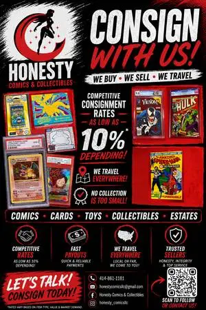 #1 AUCTION SERVICES FOR COLLECTIONS ANY SIZE! COMICS TOYS & MORE!