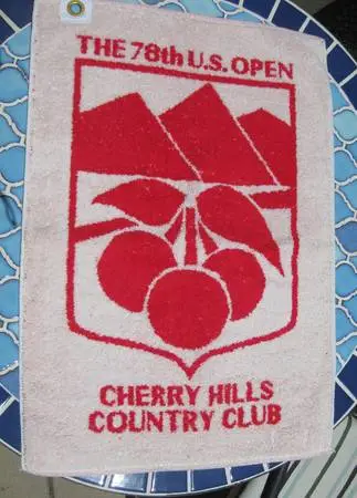 U.S. Open Golf Towel 1978.
