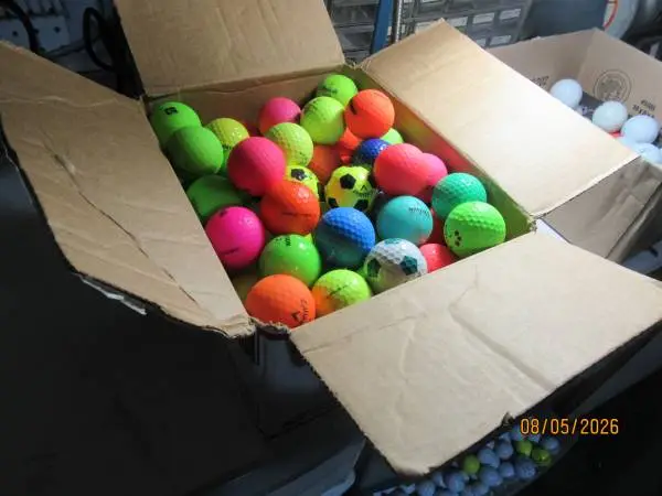53 Nice Clean Colored Golf Balls