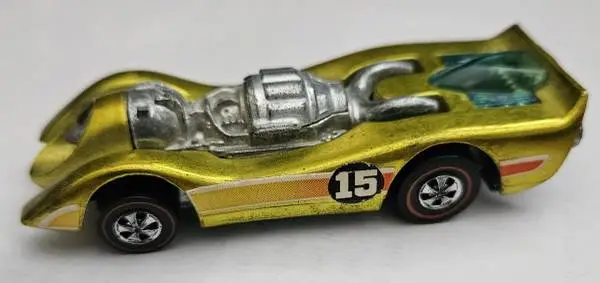 Redline hot wheel collectable jet threat with oem badge