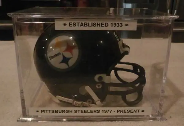 PITTSBURGH STEELERS 1977-Now NFL #58 J. Lambert Mini Helmet $50