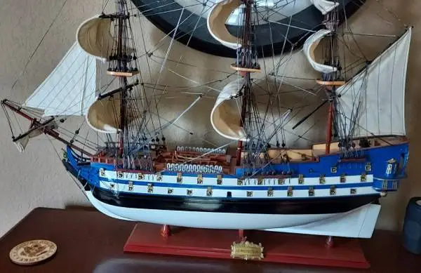 French Tall Ship Le Protecteur model Ship (large)