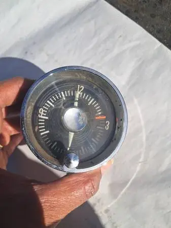 1960 Cadillac Clock, 3 diameter