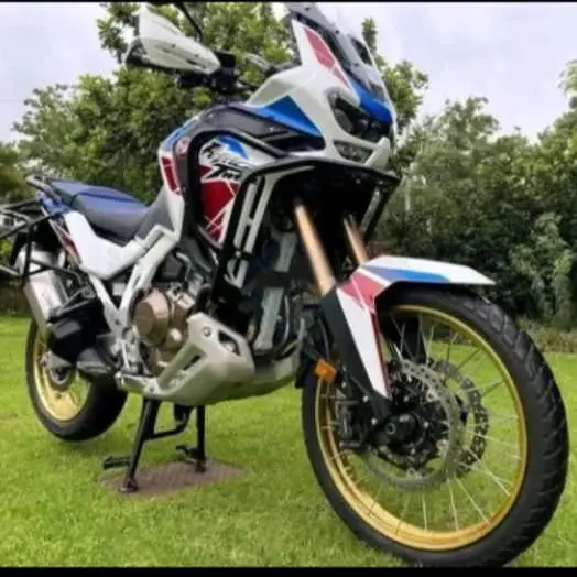 African twin motorcycle
