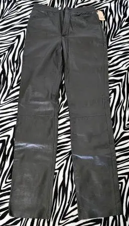 Leather Pants, Wilsons “the Leather Expert” Vintage Womens Pants, Si