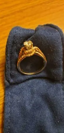 Engagement or wedding ring