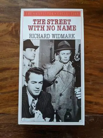 THE STREET WITH NO NAME VHS 1948 Black & White Crime Drama