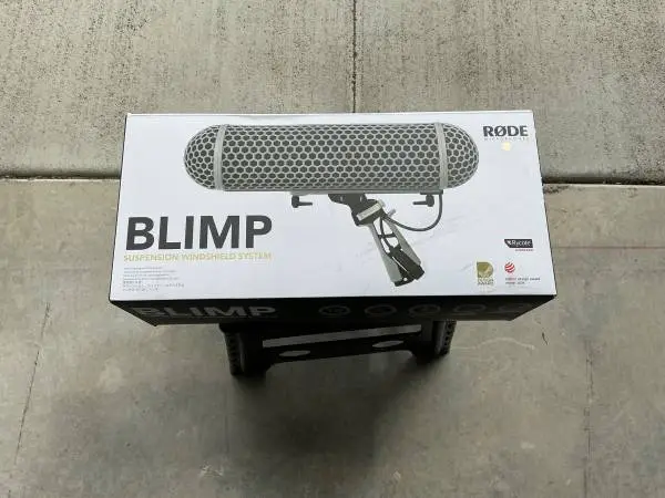 Rode Blimp Windshield and Rycote Shock Mount for Shotgun Mic