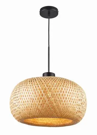 Light Pendant Rattan Hanging Lamp ret-$285 NEW