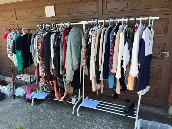 BIG Garage sales OPEN 24/7 many brand new clothes and item LAST CHANCE