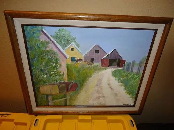 Original paint on canvas painting very nice