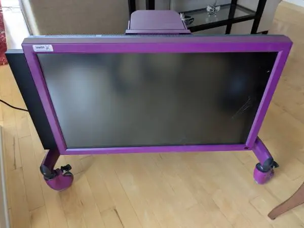 42 inch tv and large portable stand