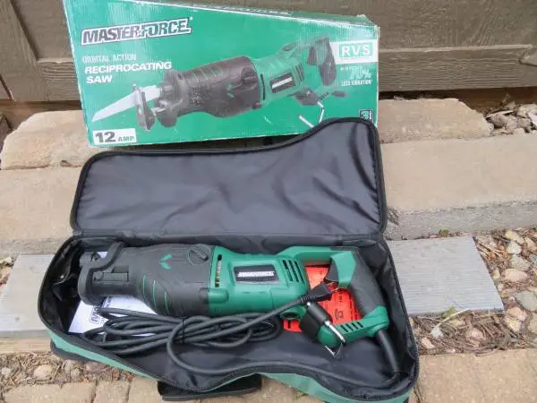 Reciprocating Saw, Masterforce (new)