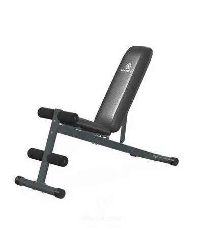 Exercise Utility Bench for Upright, Incline, Decline, and Flat Exercise