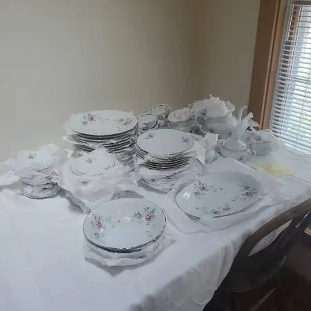 Vintage Wawel Poland China Set with 16 Settings and Much More