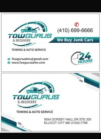 Tow Gurus and Recovery – Towing & Roadside Assistance