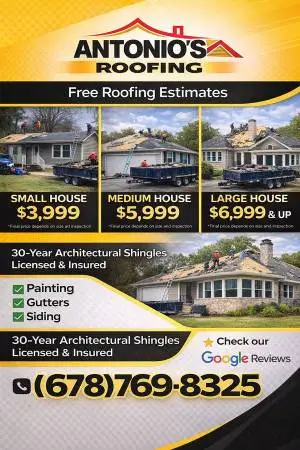 🏠🔨♦️♦️ANTONIOS ROOFING PROS♦️♦️ FREE ROOF QUOTES!!♦️