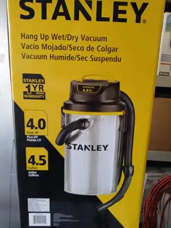 Stanley Wet/Dry Hanging Vacuum