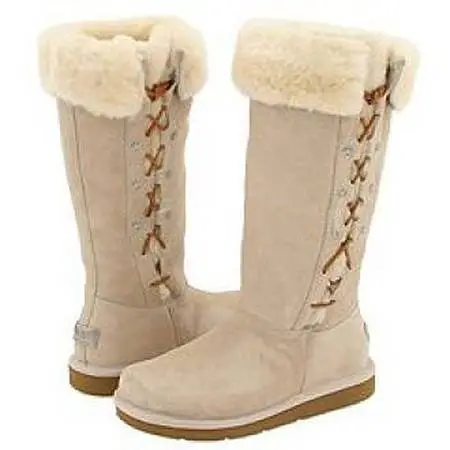 UGG Suede Women’s Size 8 Shearling Winter Snow Boots