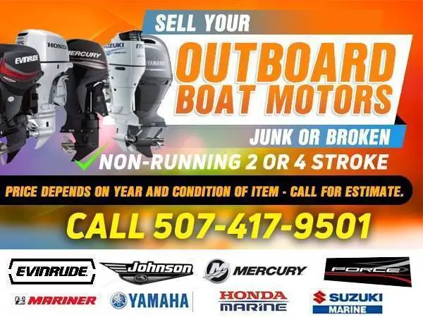 Cash For Broken Outboard Boat Motors