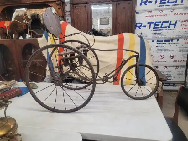 Victorian Childs Velocipede by Gendron Wheel Co