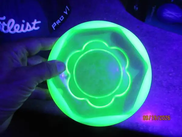 Really Nice and Unique Antique Uranium Bowl