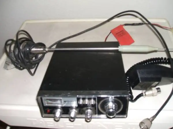 CB Radio with antenna