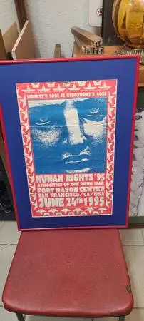 Human Rights and the Drug War 1995 Exhibit at Fort Mason Center, San F