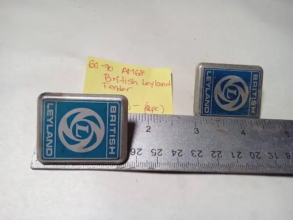 British LEYLAND Fender emblem 60-70s