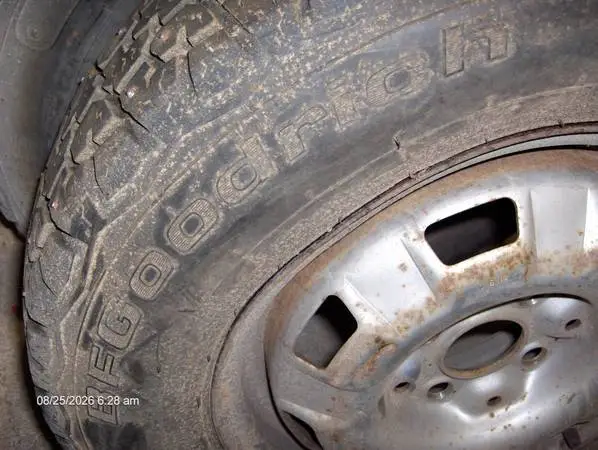 2 155/80r13 Studded snow tires lightly used