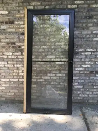 *** Combination Glass and Screen Door ***