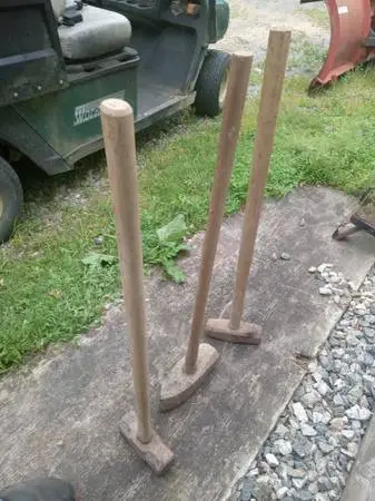 Three Sledge Hammers