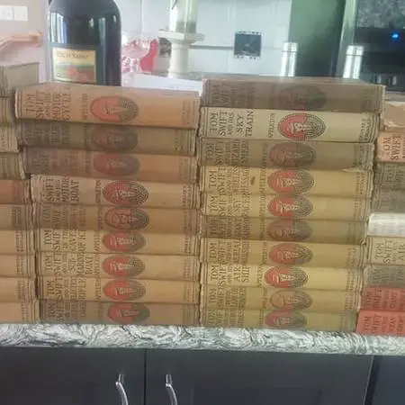 Full Set of 38 Tom Swift Antique Books