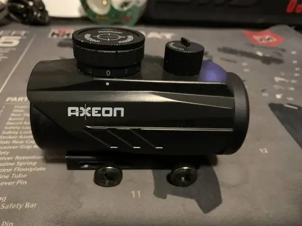 Axeon Optic Solutions Red/Green/Blue Dot Sight