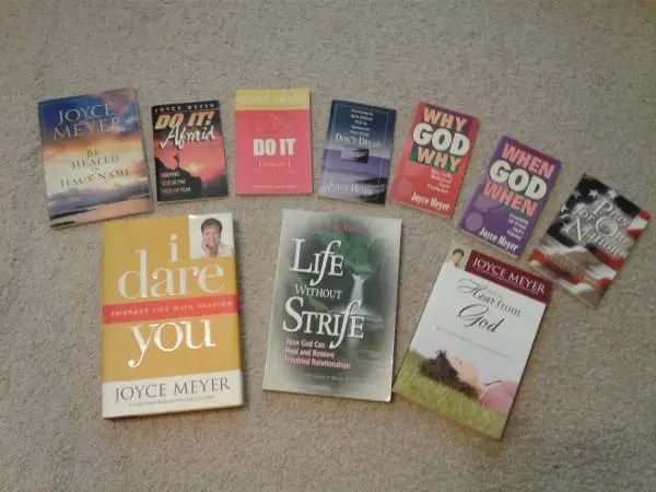 Joyce Meyer Books ( Lot of 10 Books)