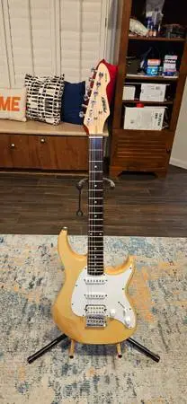 2000s Peavey Raptor Plus EXP Electric Guitar with Peavey amp