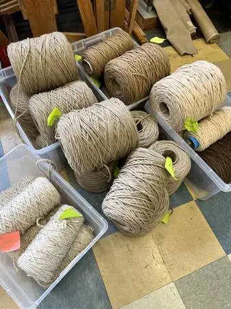 WOOL FELTED YARN CONES