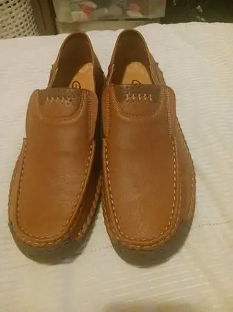 Greeks mens slip on shoes