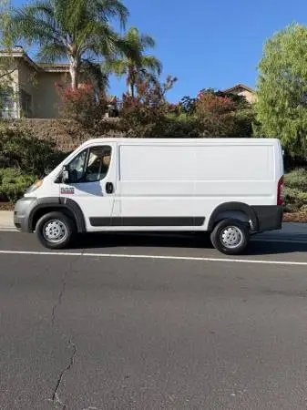 Clean 2021 Ram Promaster 1500 cargo van