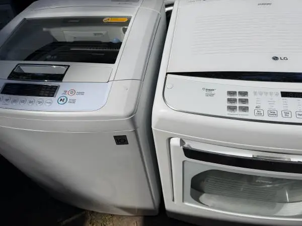 Lg washer and electric dryer